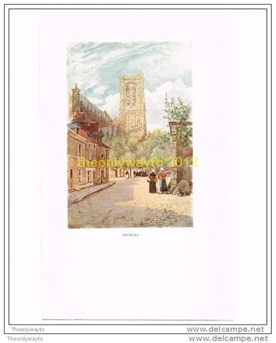 Bourges kathedrale von h - bourges, kathedrale,