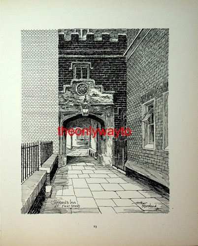 Clifford inn fleet street - inn,,