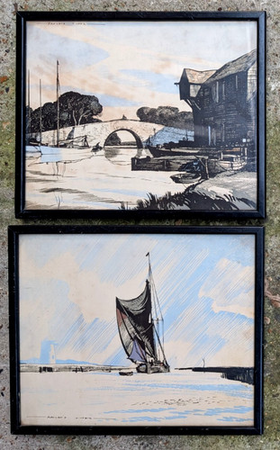 Rar vintage rowland hilder - hilder, 2