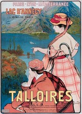 "Talloires", 84x59cm