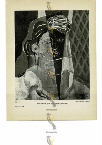Portrait georges braque - georges,