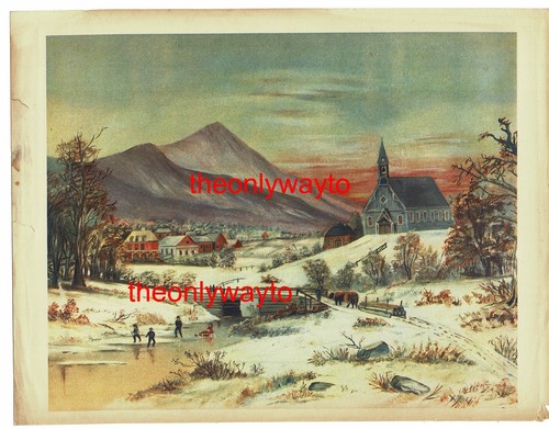 New england village - new,