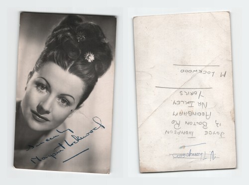 Vintage foto margaret lockwood - foto,