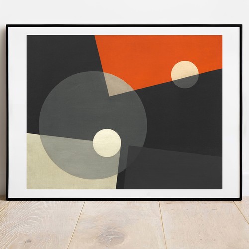 Moderner kunstdruck - moderner,
