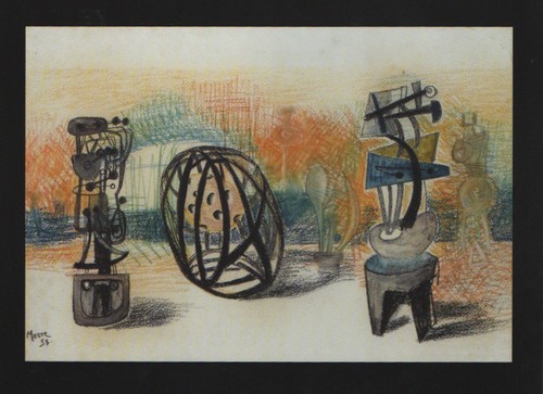 Henry moore zeichnung für - moore,