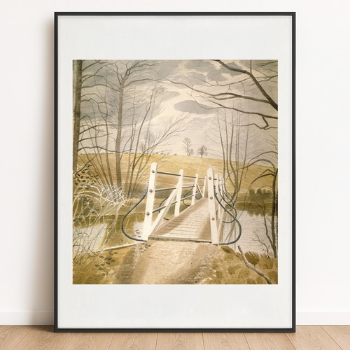 Ravilious print ironbridge - print,