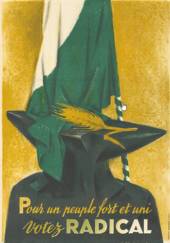 Plakat schweiz pour - pour, un