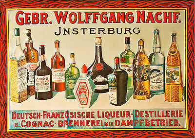 Plakat insterburg werbung - insterburg,