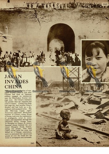 Japan überfällt china 1937 - japan,