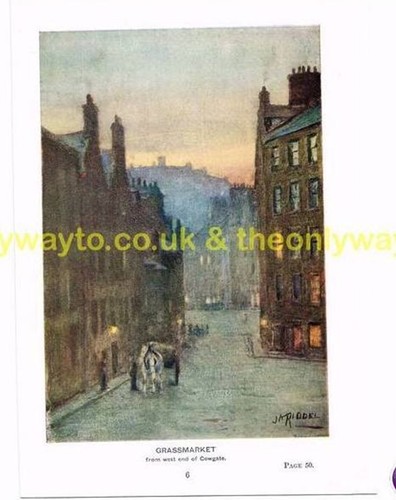 Grassmarket aus west end von - aus,