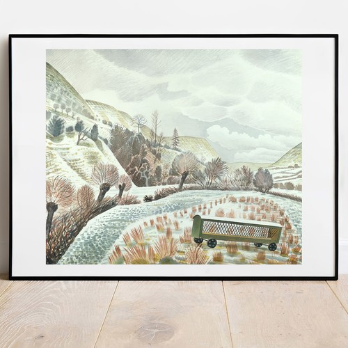 Ravilious new year snow fine - year,