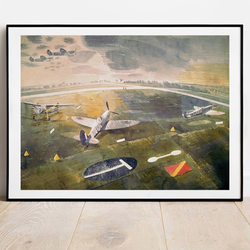Kunstdruck ravilious raf - kunstdruck,