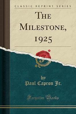 The milestone 1925 - milestone,, (classic