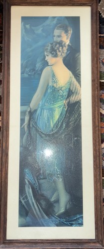 Großer gerahmter vintage - großer,