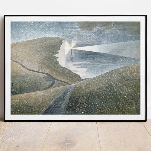 Eric ravilious druck beachy - ravilious,