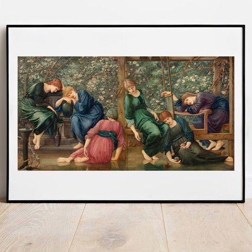 Kunstdruck the garden court - kunstdruck,